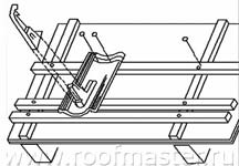 установки снегозадерживающей черепицы