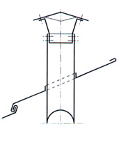 устройство выходов труб в фальцевой кровле