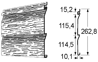 Виниловый сайдинг - размеры и вес